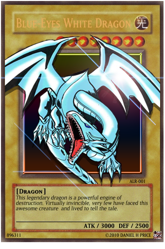 blue eyes white dragon