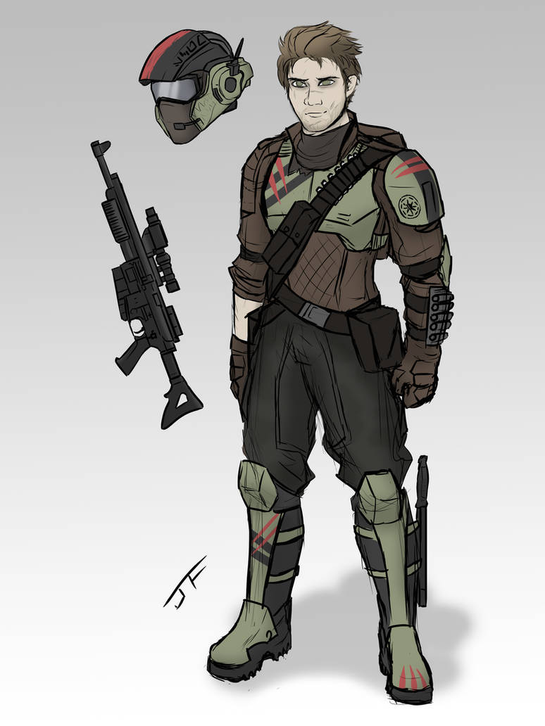 Rebel Commando by JozzysSketchBook on DeviantArt