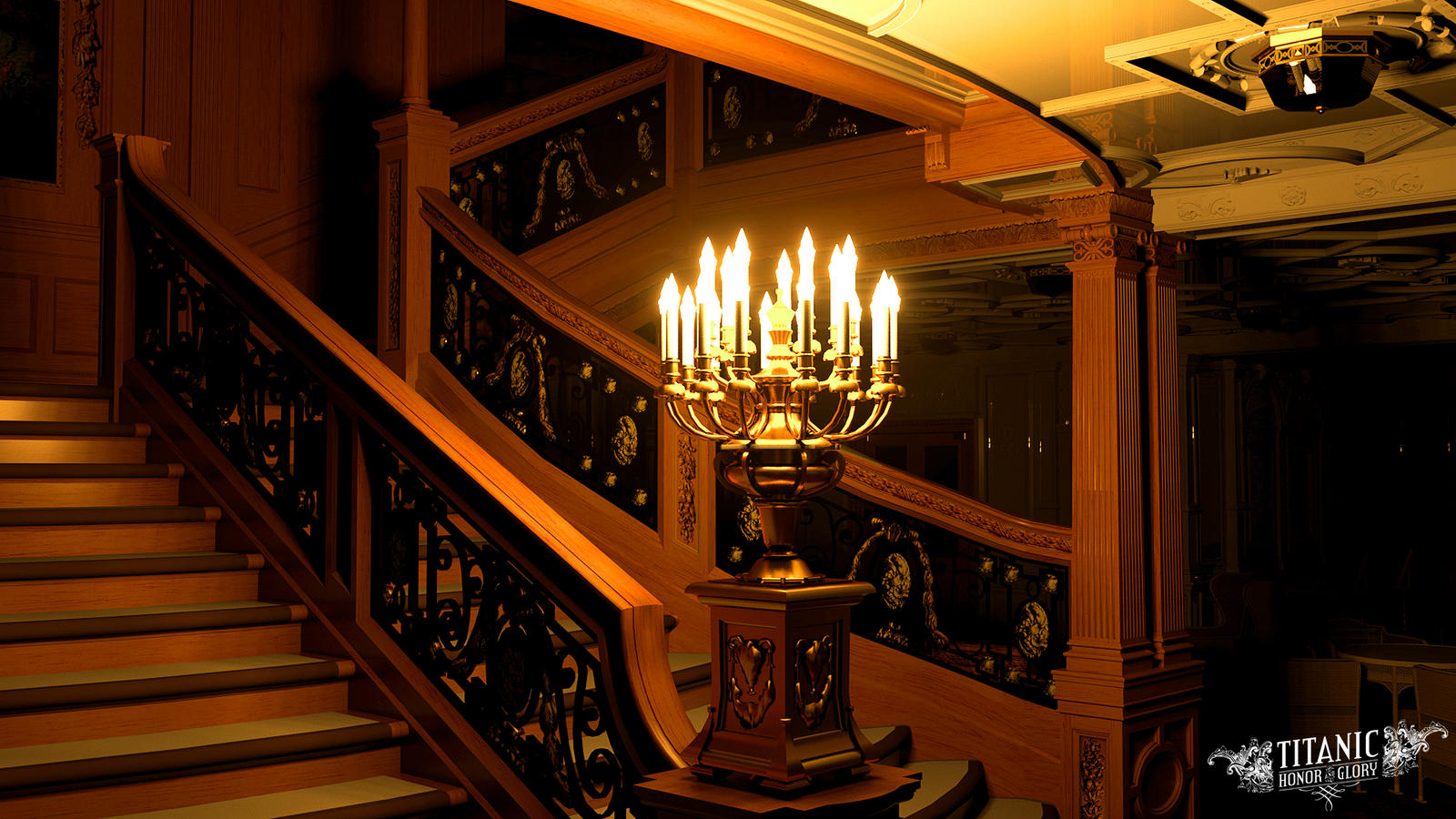Titanic D Deck Grand Staircase By Titanichonorandglory On Deviantart Titanic D Deck Grand Staircase By Titanichonorandglory On Deviantart