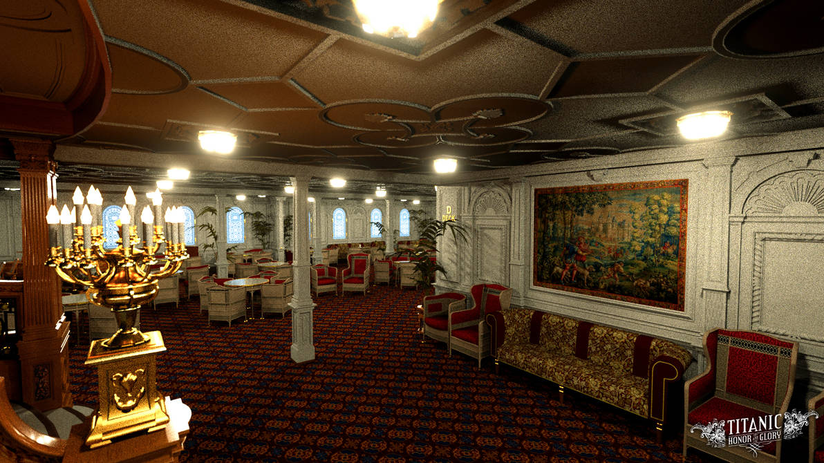 Titanic S First Class Reception Room 2 By