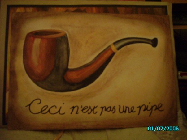 Ceci n'est pas une pipe...