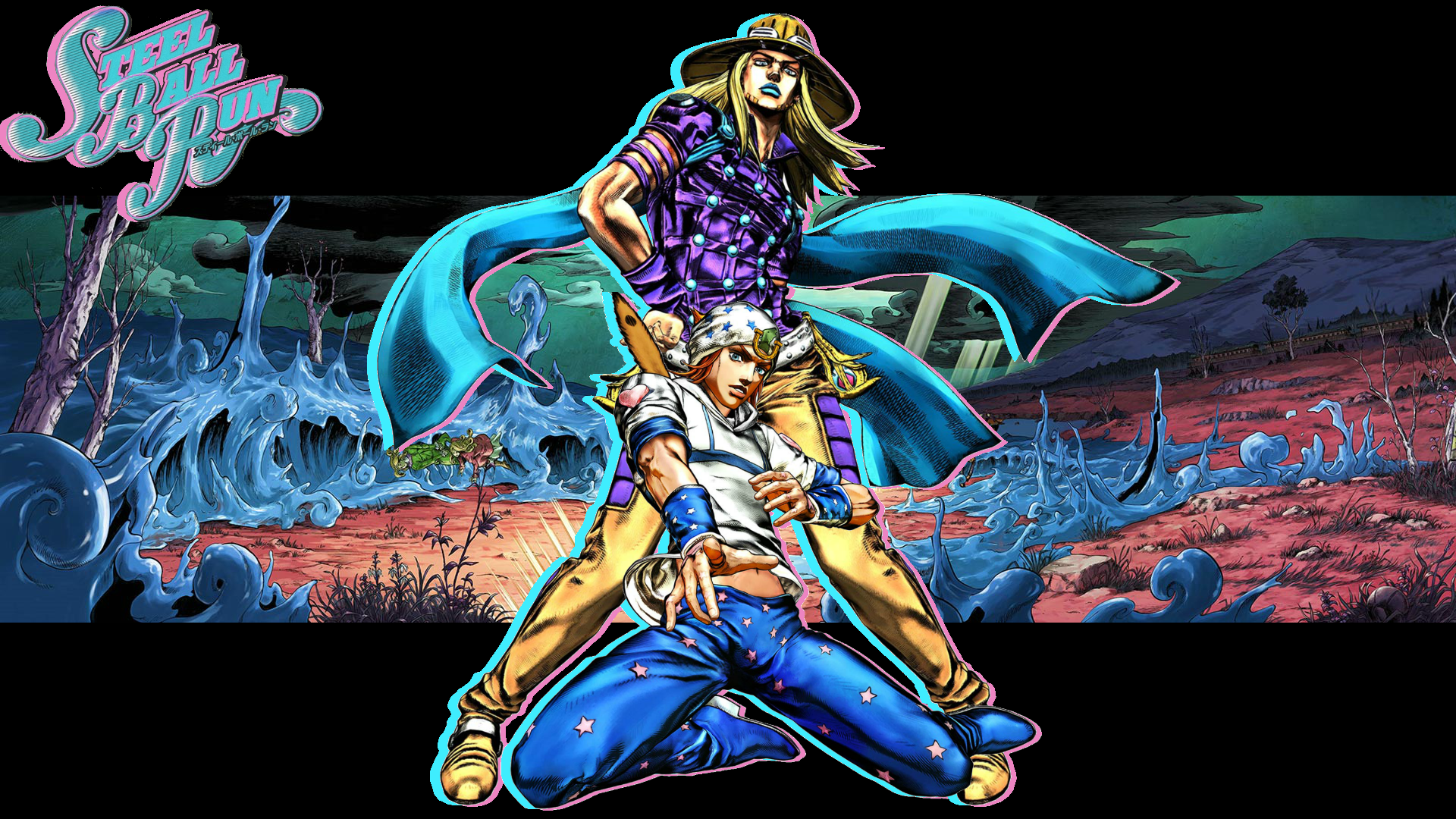 JoJo's Bizarre Adventure - Wallpaper by iFab on DeviantArt