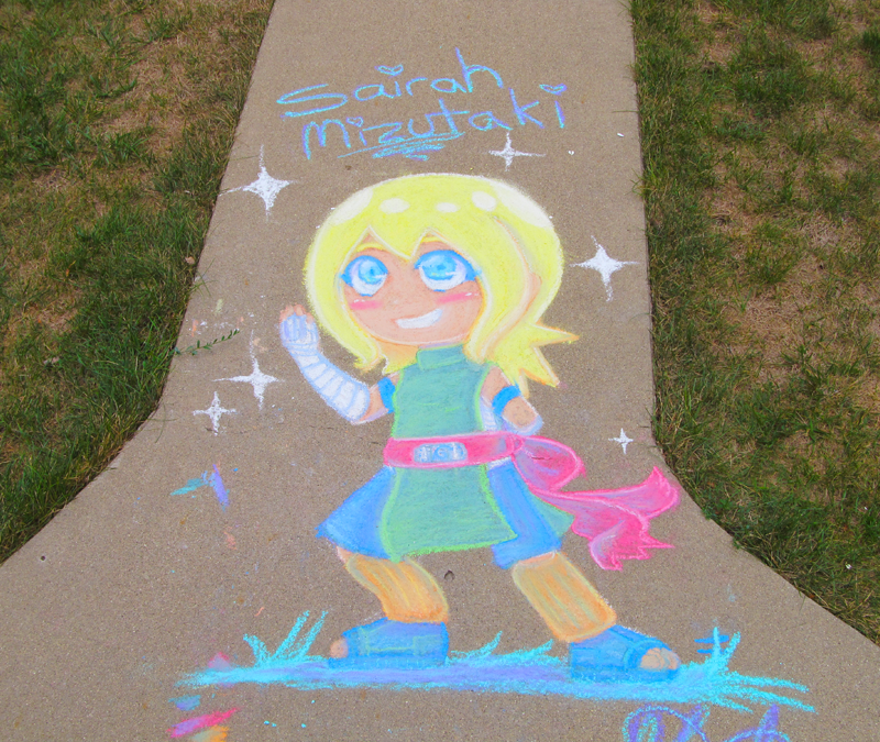 Sairah Chalk Art