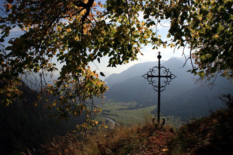 Memorial on top of Falkenstein