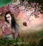 Portrait of a Geisha by mergirlArt