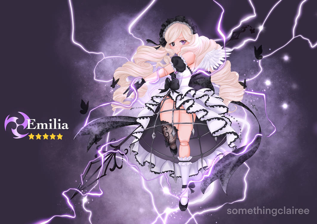 Genshin Impact Emilia (OC) by somethingclairee on DeviantArt