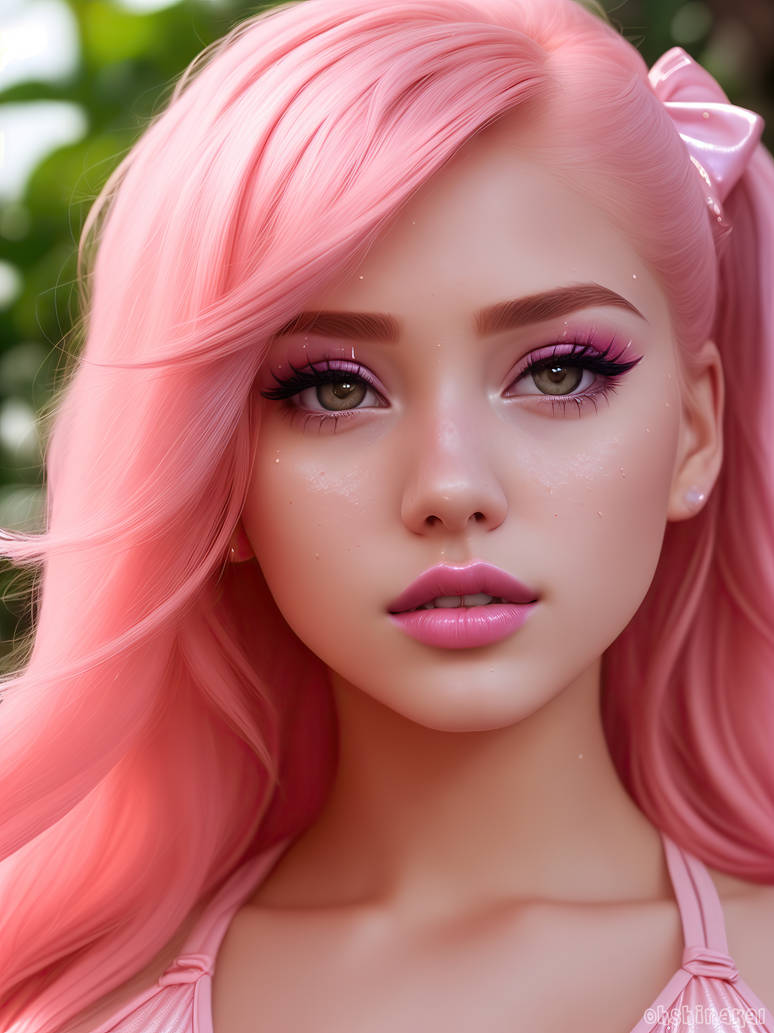 Girl with pink hair | Kylie by ohshinakai on DeviantArt