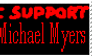 I Support Michael Myers stamp