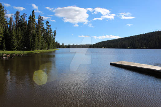 Spirit Lake in the morning