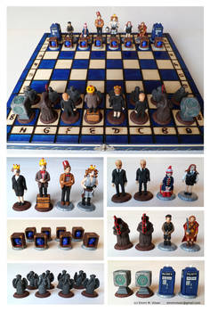 Doctor Who Chess set #2