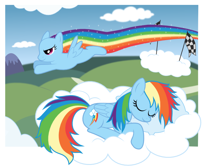 MLP: Rainbow Dash dreams