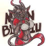 Mnbliu Badge-Bust