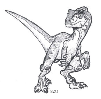 JP Raptor by beaubaphat on DeviantArt