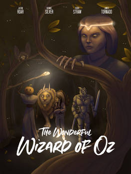 Wizard of Oz Poster Project - #5 - Coloring