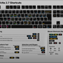 Krita 2.7 Shortcuts sheet DarkButtons