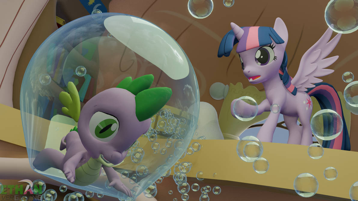 Spuke Day Spike's Bath Troubles (Spike Day) by EthanVerGaming on DeviantArt