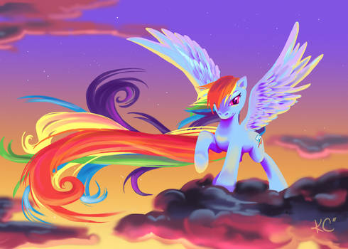 Rainbow Dash is epic