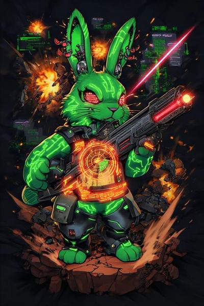 SPACE BUNNY by BonniesX101 on DeviantArt