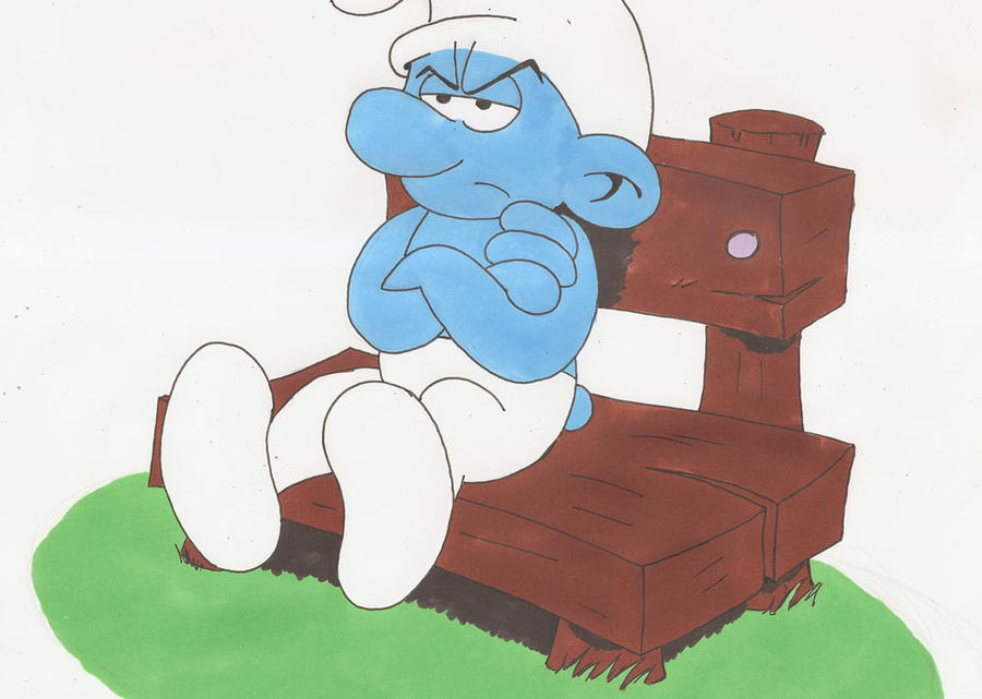 Smurf Schtroumpf Grognon By Silverben On Deviantart Smurf Schtroumpf Grognon By Silverben On Deviantart