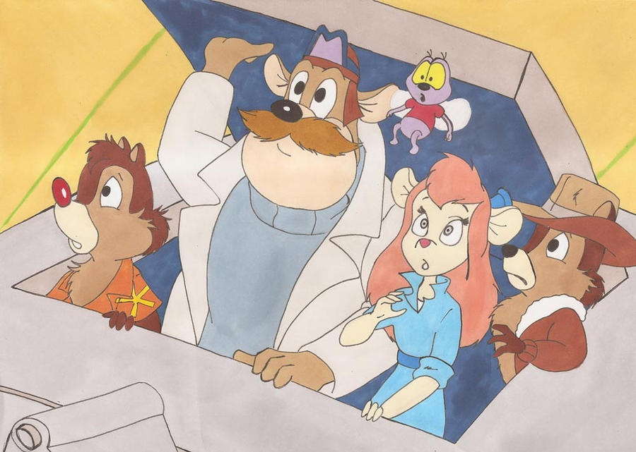 Rescue Rangers team by silverben on DeviantArt