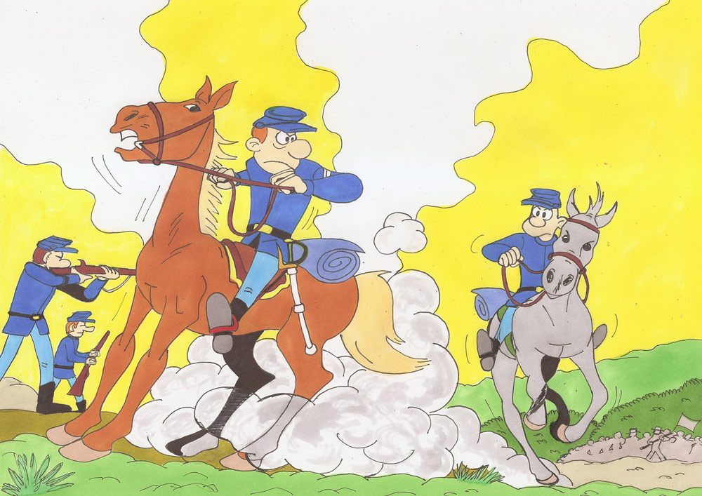 Les Tuniques bleues by silverben on DeviantArt