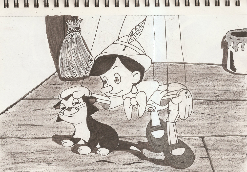 Figaro and Pinocchio