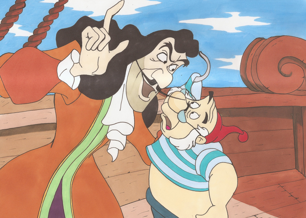 Captain Hook and Mr Smee