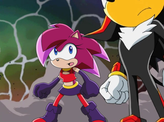 Shadow and Sonia 3 (Sonic X) by MilkshakeFairy on DeviantArt