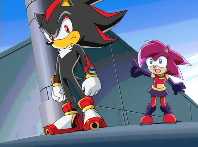 Shadow and Sonia 3 (Sonic X) by MilkshakeFairy on DeviantArt