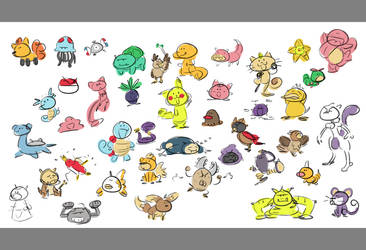 pokemon doodlez