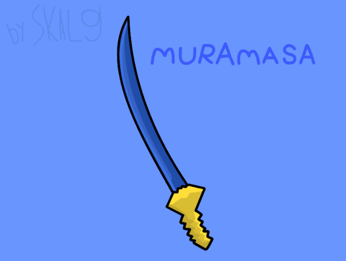 Replying to @thewei0 terraria weapon showcase 24: muramasa #terraria #