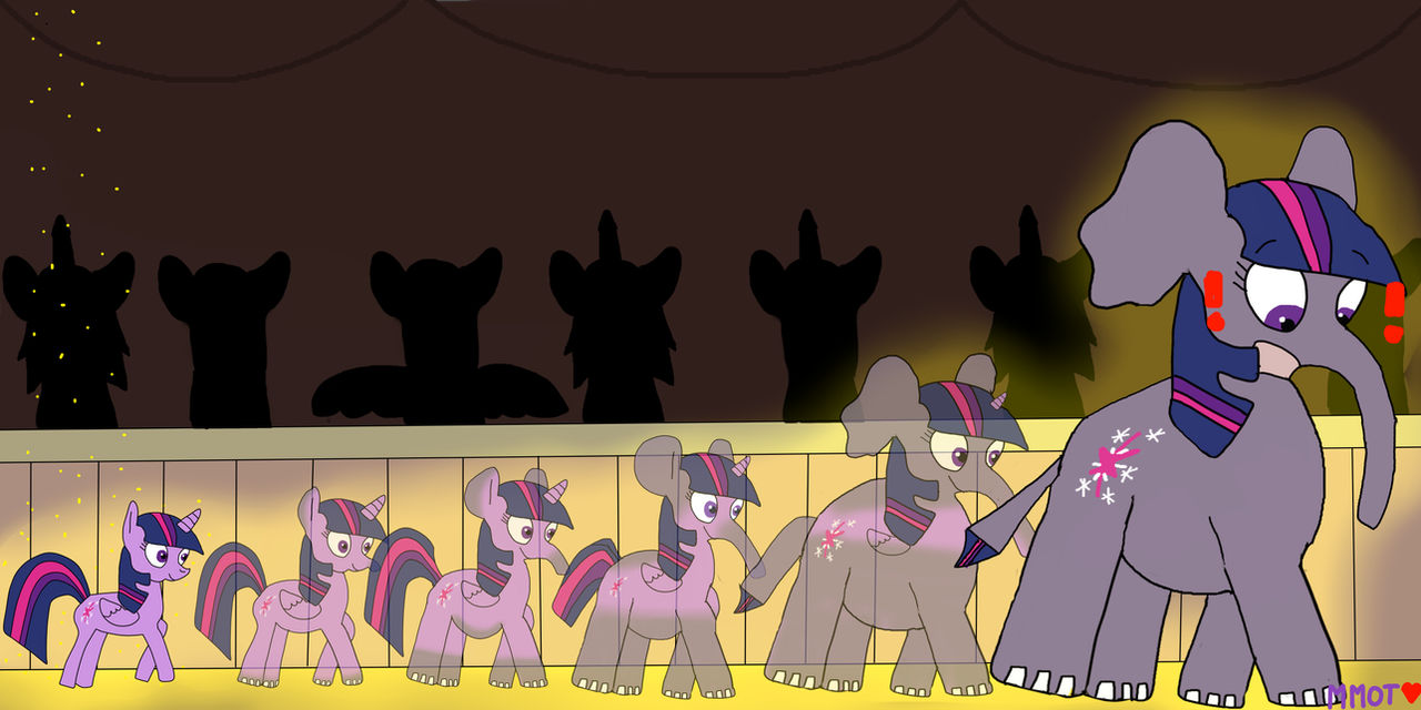 Mlp Elephant Deviantart Princess Twilight Sparkle Into Elephant TF by MyMelodyOfTheHeart on ...