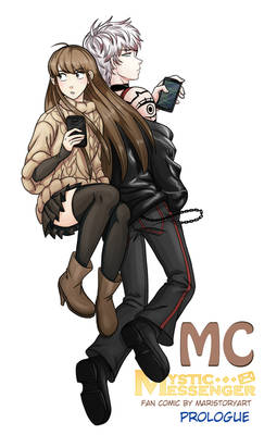 MC Prologue Cover Mystic Messenger Fan Comic