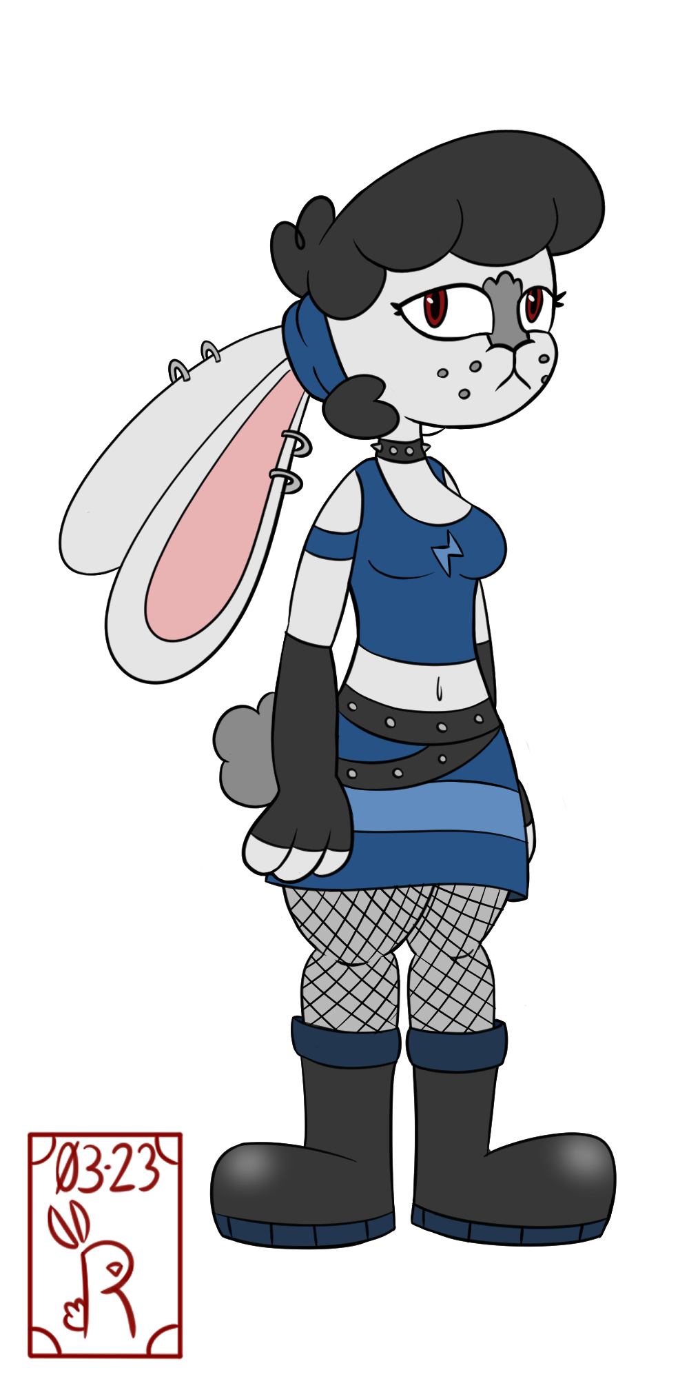 Courtney the Rabbit (OC Modern Ver.) by Crimson-Rune on DeviantArt