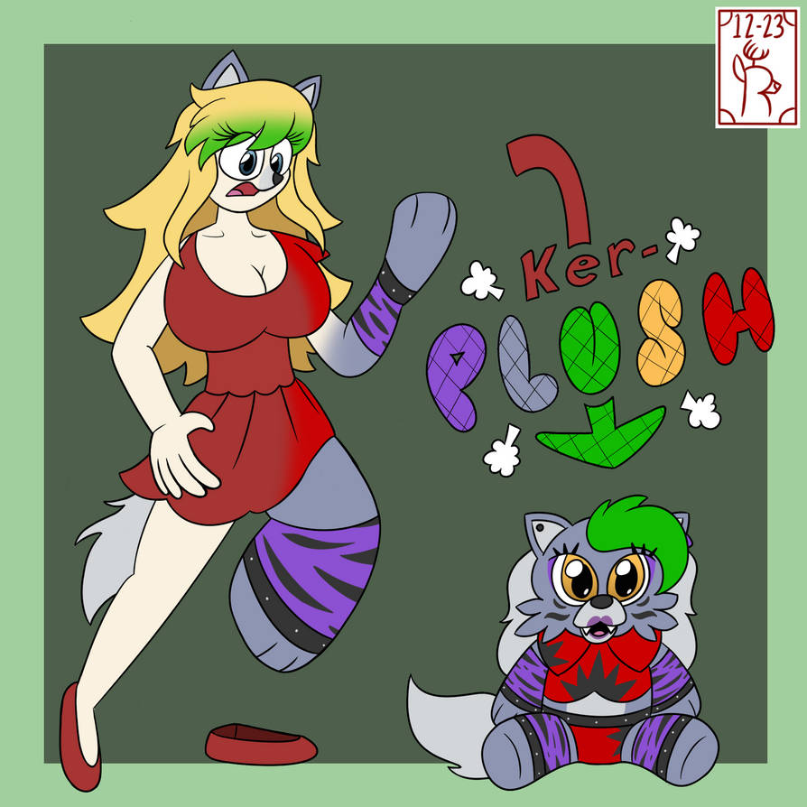 Fnaf Roxy Tf Your Favorite Merch (Roxy Wolf Plush TF) by Crimson-Rune on DeviantArt