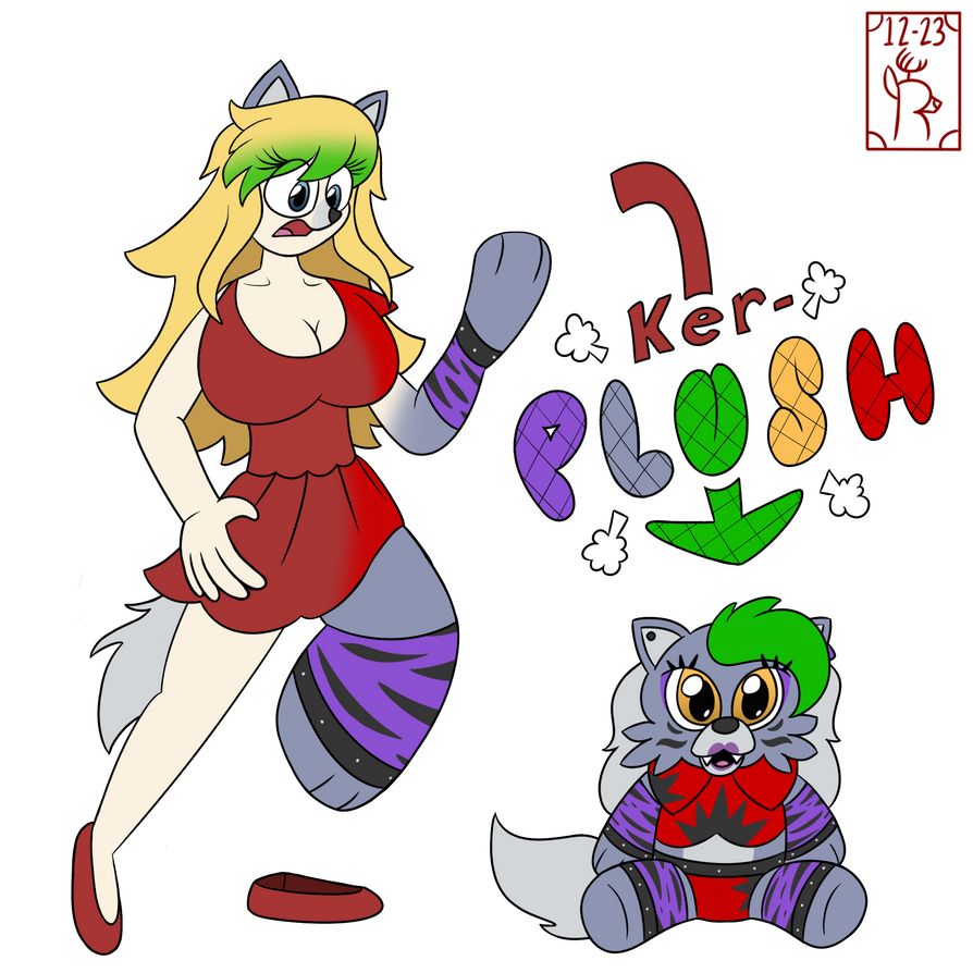 Fnaf Roxy Tf Your Favorite Merch Alt. (Roxy Wolf Plush TF) by Crimson-Rune on DeviantArt