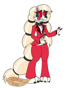 Hazbin Hellhound 2/2 (Anthro TF)