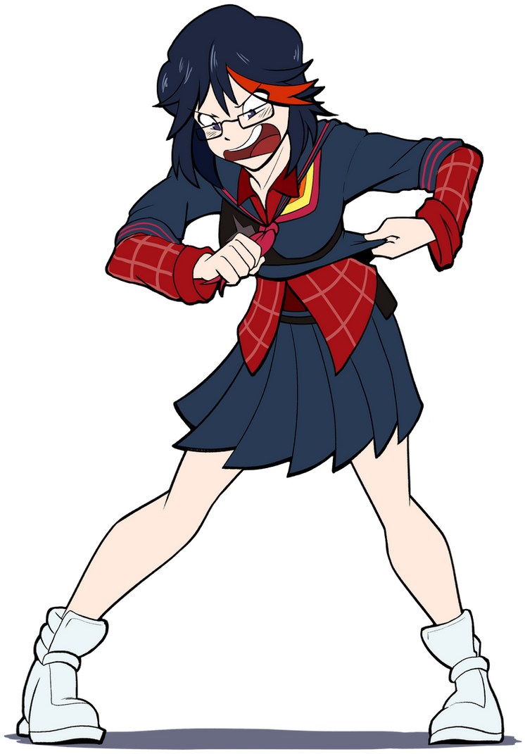 Comm - Anime Fashion Alt. (Ryuko TF/TG) by Crimson-Rune on DeviantArt