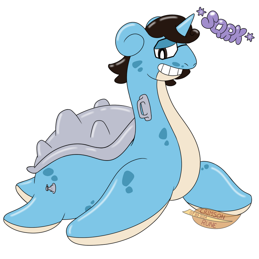Phantom's Pool Party Alt. (Lapras Inflatable TF) by Crimson-Rune on ...
