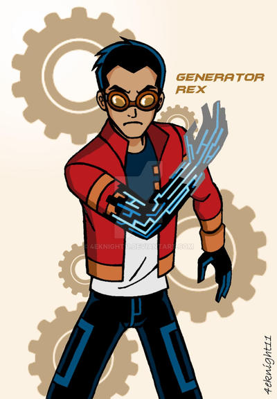 Deviantart Generator Rex Rwby Generator Rex by 4eknight11 on DeviantArt
