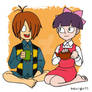 Kitaro and Neko Musume