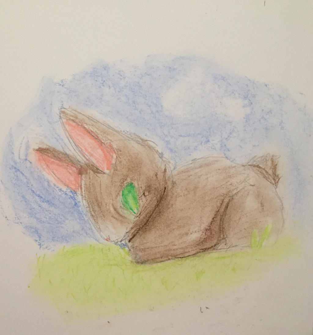 Brown Rabbit Deviantart Brown Bunny by Electrobab on DeviantArt
