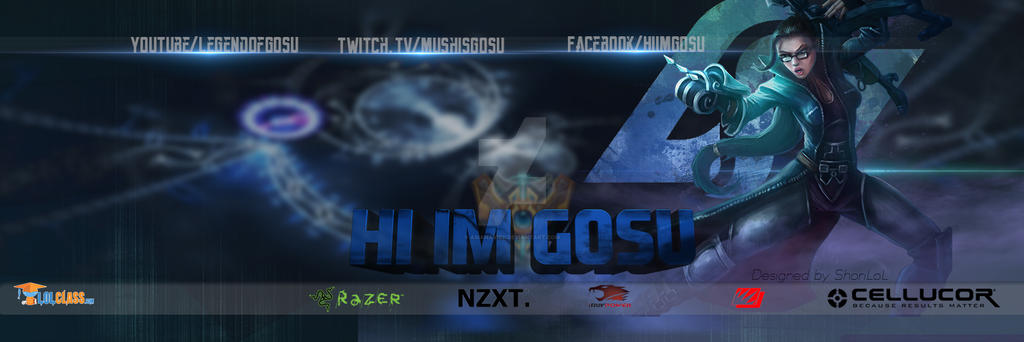 Hi Im Gosu Twitter header by AsianAvicii on DeviantArt