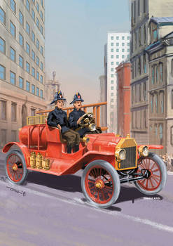 Fire Engine, 100 years ago