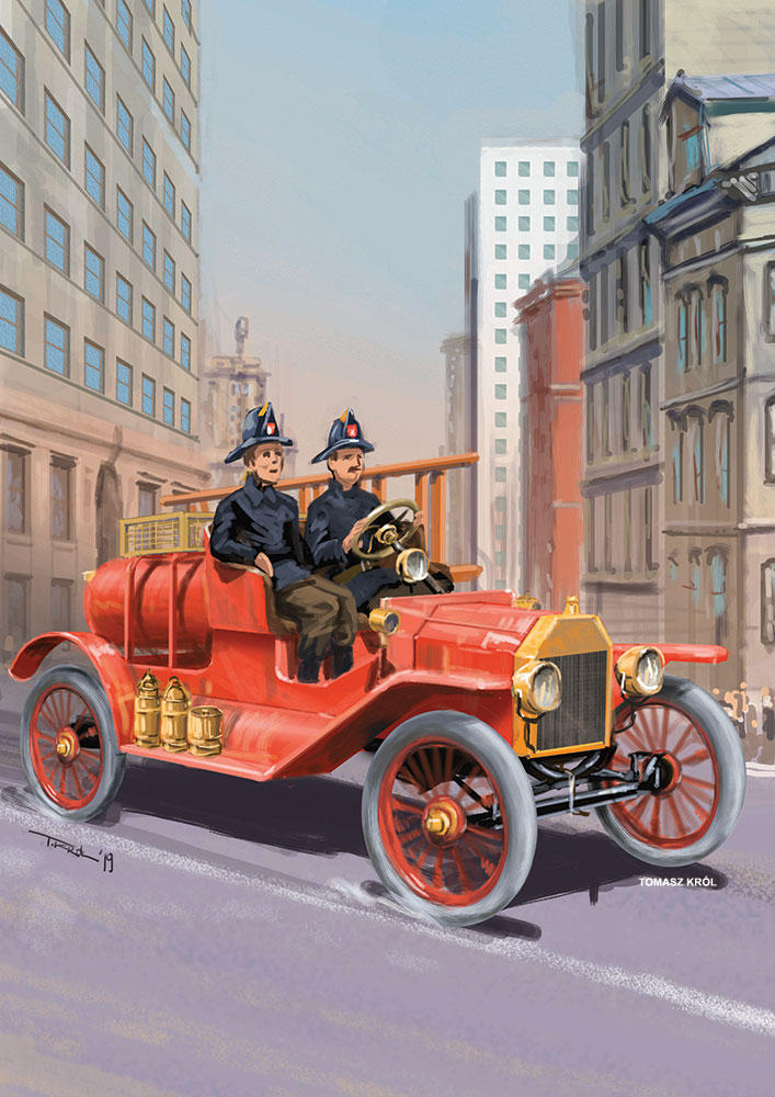 Deviantart Fire Engine Fire Engine, 100 years ago by Sabbstone on DeviantArt