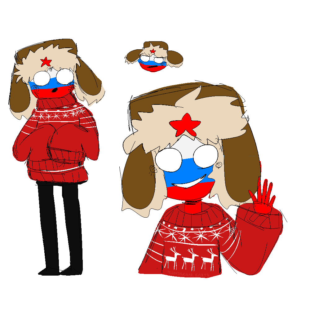 Countryhumans) Russia by VaniaFox on DeviantArt