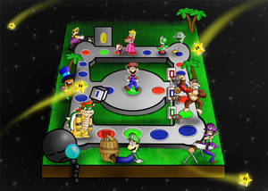 Mario Party 8 in Space