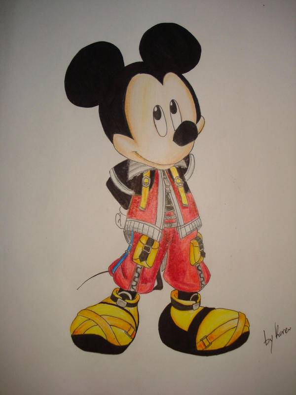 King Mickey Colored