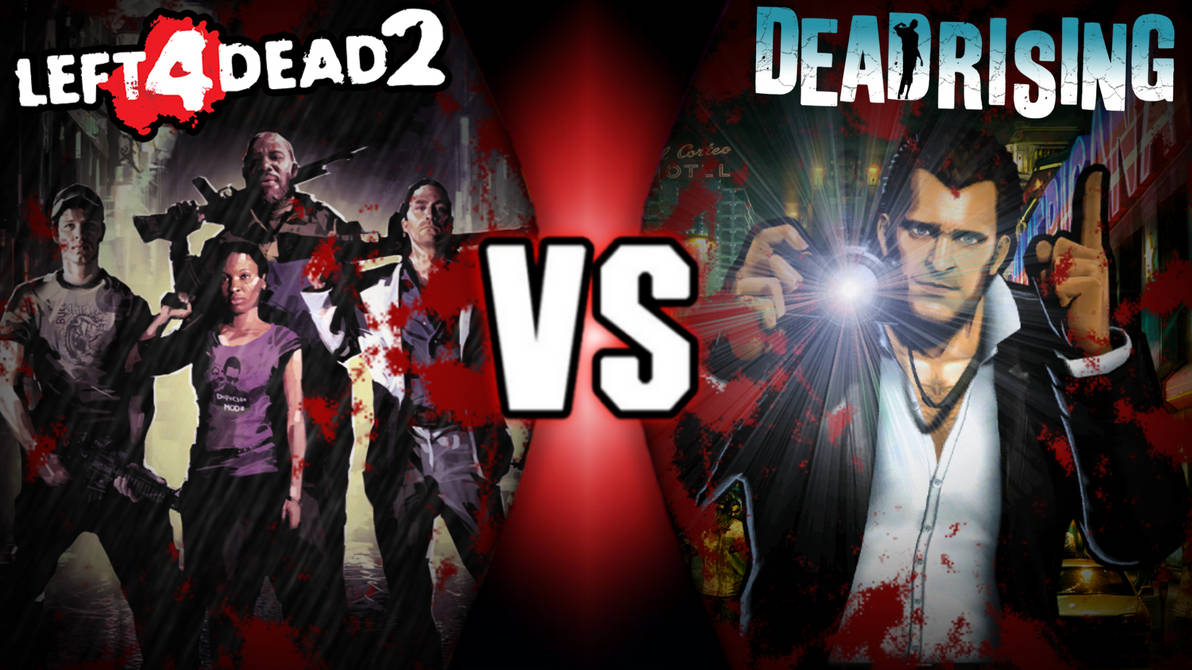 The Survivors vs Frank West (L4D vs Dead Rising) by HungryKiriWolf