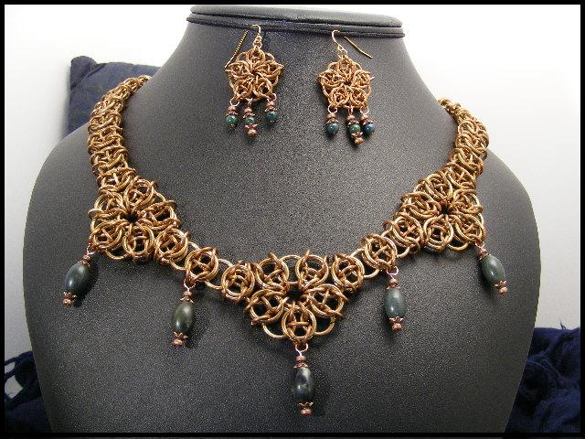 Bronze Serpentine Celtic Set